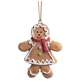 QX IMPEX KFT IRIS akasztós dísz mézeskalács lány 6x7,5cm QX_IMPEX_KFT_046383 small