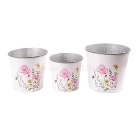 QX IMPEX KFT IRIS bádog kaspó 3db pipacs QX_IMPEX_KFT_80961 small