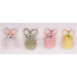 QX IMPEX KFT IRIS dekor akasztós tojás+nyuszifül 4 szín QX_IMPEX_KFT_68842 small