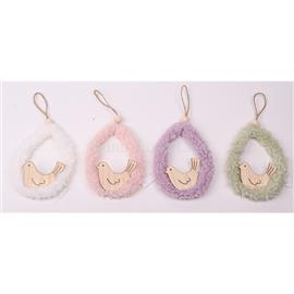 QX IMPEX KFT IRIS dekor akasztós tojásban madár 4 féle szín QX_IMPEX_KFT_68846 small