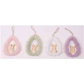 QX IMPEX KFT IRIS dekor akasztós tojásban nyuszi 4 féle szín QX_IMPEX_KFT_68843 small