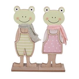 QX IMPEX KFT IRIS dekor fa béka fiú/lány 2 szortiment 12x6x29cm QX_IMPEX_KFT_65703 small