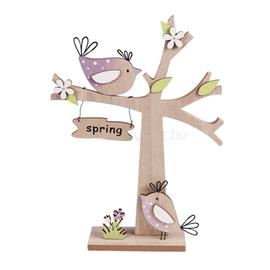 QX IMPEX KFT IRIS dekor fa madarak fán spring felirattal lila 21x29cm QX_IMPEX_KFT_65730 small