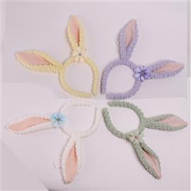 QX IMPEX KFT IRIS dekor hajpánt nyuszifül 4 féle szín 24cm QX_IMPEX_KFT_68883 small