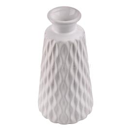 QX IMPEX KFT IRIS dekor kerámia váza rombusz fehér 17,5cm QX_IMPEX_KFT_136401 small