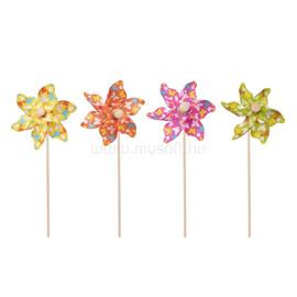 QX IMPEX KFT IRIS dekor műanyag szélforgó lepkés 4 szortiment 14x31cm QX_IMPEX_KFT_72064 small