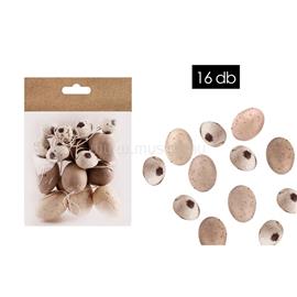 QX IMPEX KFT IRIS dekor műanyagtojás x16 natúr 3x4/4x6cm QX_IMPEX_KFT_72018 small