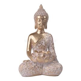 QX IMPEX KFT IRIS dekor műgyanta buddha ülő arany 18x30cm QX_IMPEX_KFT_46800 small