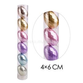 QX IMPEX KFT IRIS dekor tojás 6db 4x6cm QX_IMPEX_KFT_72240 small