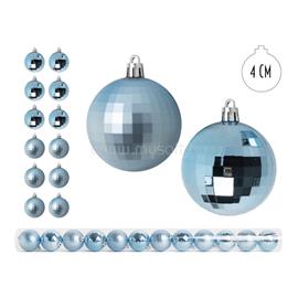 QX IMPEX KFT IRIS Karácsonyfa gömb azúrkék, 12 db-os, 4cm QX_IMPEX_KFT_050405 small
