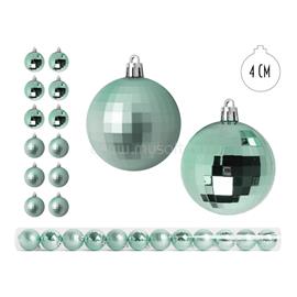 QX IMPEX KFT IRIS Karácsonyfa gömb türkiz, 12 db-os, 4cm QX_IMPEX_KFT_050403 small