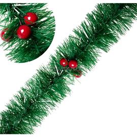 QX IMPEX KFT IRIS karácsonyi zöld bogyós boa 7cm*2m QX_IMPEX_KFT_445146 small