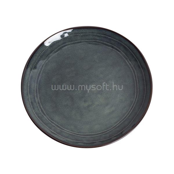 QX IMPEX KFT IRIS kerámia tányér zöld 21,4x2,7cm