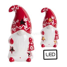 QX IMPEX KFT IRIS porcelán piros/fehér orrmanó, ledes QX_IMPEX_KFT_181188 small