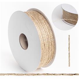 QX IMPEX KFT IRIS szalag juta natúr/ arany 1mm/100 méter QX_IMPEX_KFT_441133 small