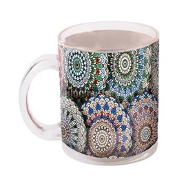 QX IMPEX KFT IRIS üveg bögre mandala minta minta 9,7cm QX_IMPEX_KFT_102029 small