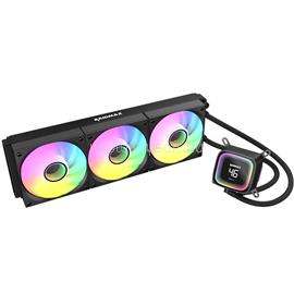 RAIDMAX DIGITAL LD360 ARGB BLACK LCD kijelzős vízhűtés LD360BK_ARGB small