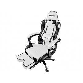 RAIDMAX Drakon DK709 fehér / fekete gamer szék DK709WT small