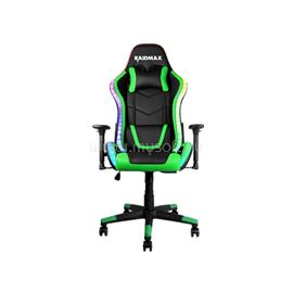 RAIDMAX Drakon DK925 fekete / zöld ARGB gamer szék DK925GN small