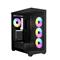 RAIDMAX i800 Chrome fekete (táp nélküli) ablakos ATX ház I800CBF small