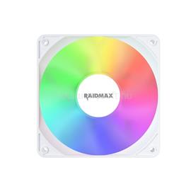 RAIDMAX X-AIR 4db 120mm PWM RGB fehér ventilátor NV-X120FWDC4 small