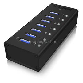 RAIDSONIC ICY BOX 7 portos USB3.0 HUB táppal IB-AC618 small