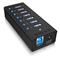 RAIDSONIC ICY BOX 7 portos USB3.0 HUB táppal IB-AC618 small