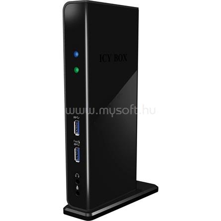 RAIDSONIC ICY BOX DockingStation 11-in-1 USB3.0 Type- dokkoló