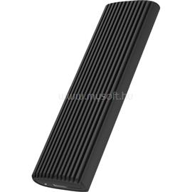RAIDSONIC ICY BOX IB-1808MCT-CU31 M.2 SATA3 / PCIe NVMe  USB-C 3.2 Gen2×1 külső ház (fekete) IB-1808MCT-CU31 small
