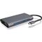 RAIDSONIC ICY BOX IB-DK4040a-CPD 10-in1 USB-C dokkoló (szürke) IB-DK4040A-CPD small