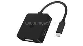 RAIDSONIC Icy Box USB Type-C video adapter IB-DK1104-C small