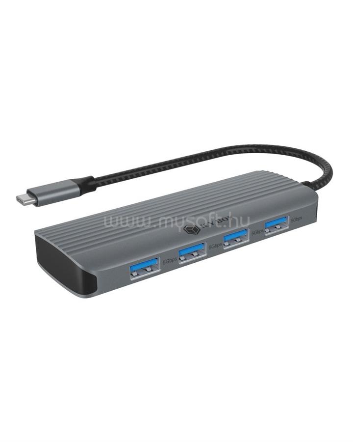 RAIDSONIC IcyBox IB-DK4022a-CPD USB Type-C Docking station