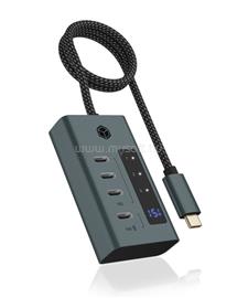 RAIDSONIC IcyBox IB-HUB1454-C31 4-Port hub with USB 3.2 Gen 2 Type-C interface IB-HUB1454-C31 small