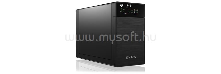 RAIDSONIC IcyBox IB-RD3620SU3 External dual RAID system for 3.5" SATA I/II/III HDD with USB 3.0 and eSATA