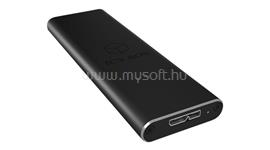 RAIDSONIC ICYBOX USB 3.0 M.2 SATA SSD külső ház (fekete) IB-183M2 small