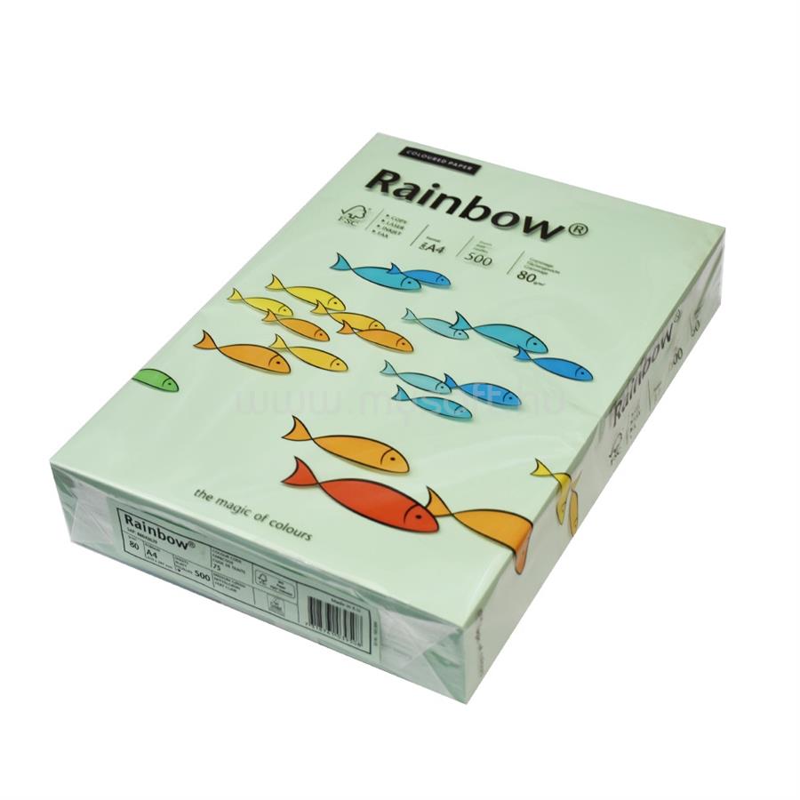 RAINBOW Másolópapír, színes, A4, 80g. RainbowR 500ív/csomag, 75 középzöld