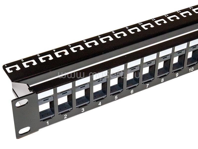 RAINBOW FTP PANEL, 24-ES, ÜRES,Cat6A modulhoz
