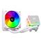 RAMPAGE CPU Water Cooler - INFINITE V120 (36,9dB max., 98,54 m3/h; 12cm, A-RGB LED, fehér) RAMPAGE_42365 small