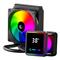 RAMPAGE INFINITE V120 CPU vízhűtés (36,9dB max., 98,54 m3/h; 12cm, A-RGB LED, fekete) RAMPAGE_42364 small