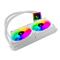 RAMPAGE INFINITE V240 CPU vízhűtés (36,9dB max., 98,54 m3/h; 2x12cm, A-RGB LED, fehér) RAMPAGE_42367 small