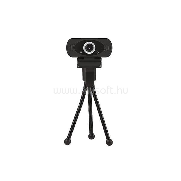 RAMPAGE Everest Webkamera - SC-HD03 (1920x1080 képpont, USB 2.0, mikrofon, fém állvány)