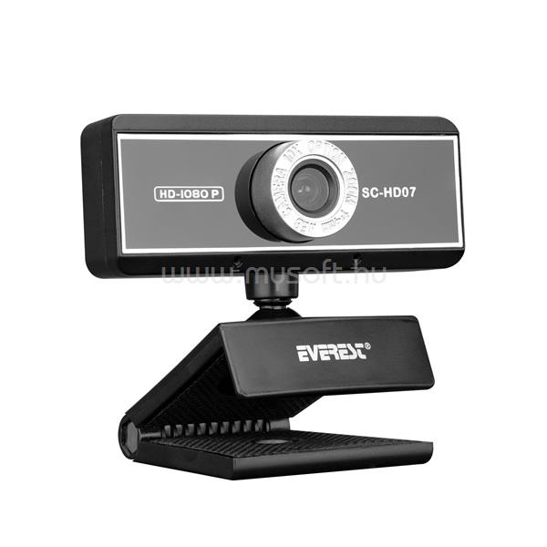 RAMPAGE Everest Webkamera - SC-HD07 (1920x1080 képpont, USB 2.0, mikrofon,)
