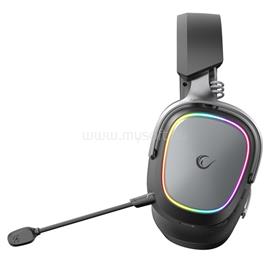 RAMPAGE Fejhallgató - RETSU (1000mAh, Bluetooth+kábel+2,4Ghz, mikrofon, hangerőszabályzó, nagy-párnás, RGB, fekete) RAMPAGE_42412 small