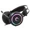RAMPAGE STORMY RGB vezetékes headset (7.1, USB, hangerőszabályzó, nagy-párnás, 2m kábel, fekete) RAMPAGE_30505 small