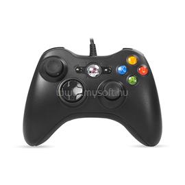 RAMPAGE Gamepad - SG-R360 Black (USB, 2,2m kábel, PC és Xbox360 kompatibilis, fekete) RAMPAGE_22374 small