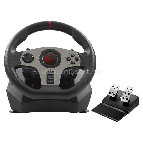 RAMPAGE Gamer kormány - V900-S  (PC, PS3, PS4, XBOXONE, XBOX360, pedálszett)