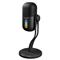 RAMPAGE Mikrofon - ARPEJ (állvány, RGB, kardioid, 50 Hz-18 kHz, fekete) RAMPAGE_42798 small