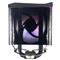 RAMPAGE OCTAGON C50 CPU hűtő (max 40dB, 96,84 m3/h, 4 pin csatlakozó, 12cm, A-RGB, LED) RAMPAGE_38973 small