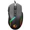 RAMPAGE SMX-G39 COMFORT gamer vezetékes egér (7200DPI, 8 gomb, makro, RGB LED, harisnyázott kábel, fekete) RAMPAGE_35496 small