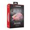 RAMPAGE SMX-G68 SPEAR gamer vezetékes egér (7200DPI, 7 gomb, makro, RGB LED, 1,5m harisnyázott kábel, pink) RAMPAGE_35503 small
